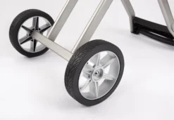 Napoleon TravelQ PRO285 Kompakt Gasgrill Schwarz Mit Klappbarem Wagen - Modell 2023 -Grill Welt Geschäft napoleon travelq pro285x unterwagen raeder