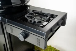 Outdoorchef Gas Kugelgrill Davos 570G Pro Mit Cooking Zone (Seitenkocher) & Abdeckhaube -Grill Welt Geschäft outdoorchef davos 570 g pro cooking zone rost hoehenverstellbar