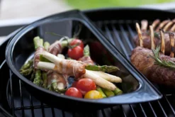Outdoorchef Gourmet Halbmond Kochset / Grillschalen Porzellanemailliert / 2 Teilig -Grill Welt Geschäft outdoorchef gourmet halbmond 18 211 72 h
