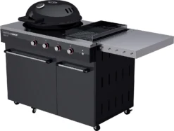 Outdoorchef Gas Kugelgrill Station Lugano 570 G EVO -Grill Welt Geschäft outdoorchef lugano 570 g evo seitenablage
