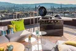 Outdoorchef Gas Kugelgrill Station Lugano 570 G EVO -Grill Welt Geschäft outdoorchef lugano 570 g evo terrasse