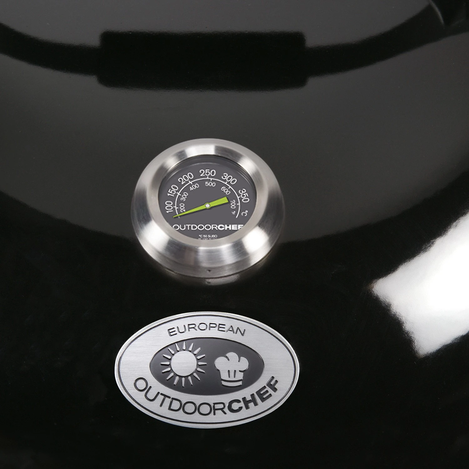 Outdoorchef Thermometer Für Kugelgrills Mit Runder Aufnahme 1 Outdoorchef Thermometer Für Kugelgrills Mit Runder Aufnahme