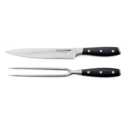Outdoorchef Tranchierbesteck Premium (Tranchiermesser + Fleischgabel)