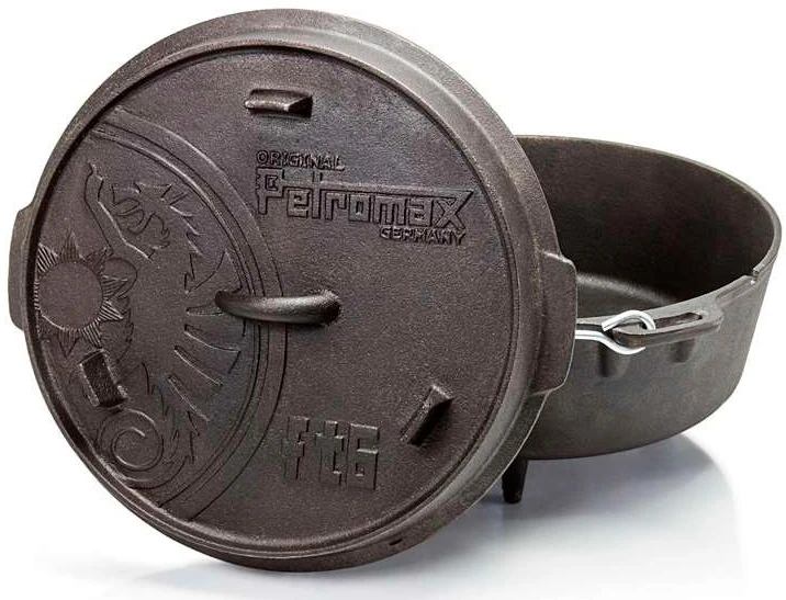 Petromax Ft6 Feuertopf Dutch Oven 5,5 L - Mit Füssen - X-DEAL Inkl. Deckelheber, Pflegepaste Und Kochlöffel 2 Petromax Ft6 Feuertopf Dutch Oven 5,5 L - Mit Füssen - X-DEAL Inkl. Deckelheber, Pflegepaste Und Kochlöffel - Image 2