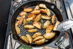 Petromax Grillpfanne Gusseisen Gp35h Mit Zwei Henkeln