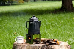 Petromax Tee- Und Kaffee-Perkolator / Schwarz Emailliert (1,3 Liter) -Grill Welt Geschäft petromax perkolator outdoor per 9 s